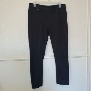 Calvin Klein Jeans Women's Size 8‎ High-Rise Jeggings  in Dark Black Skinny